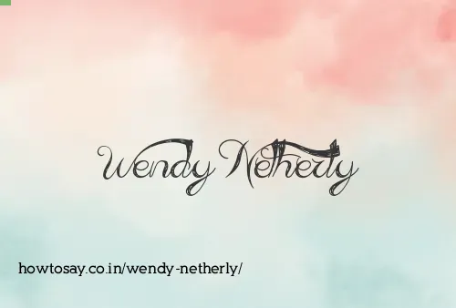Wendy Netherly