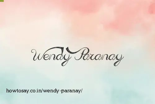 Wendy Paranay