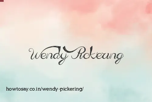 Wendy Pickering