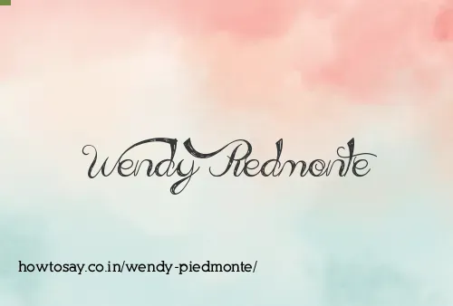 Wendy Piedmonte