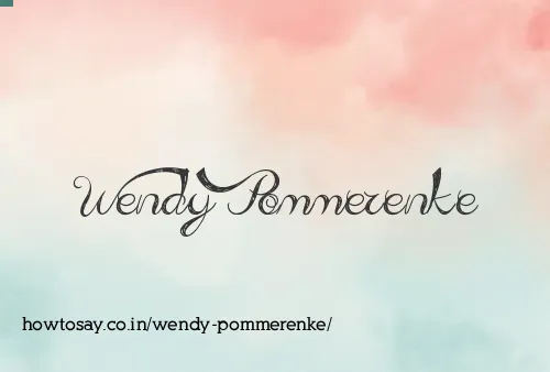 Wendy Pommerenke