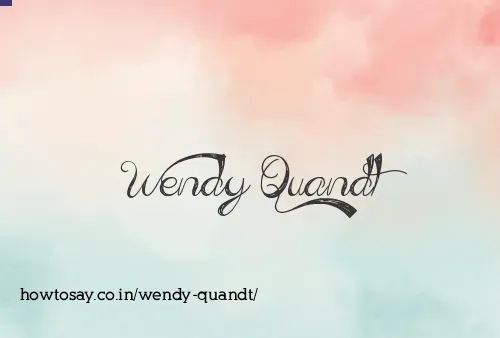 Wendy Quandt