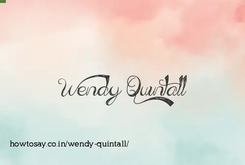 Wendy Quintall
