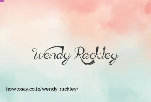 Wendy Rackley