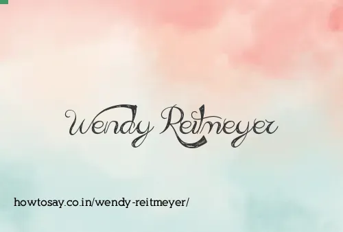 Wendy Reitmeyer