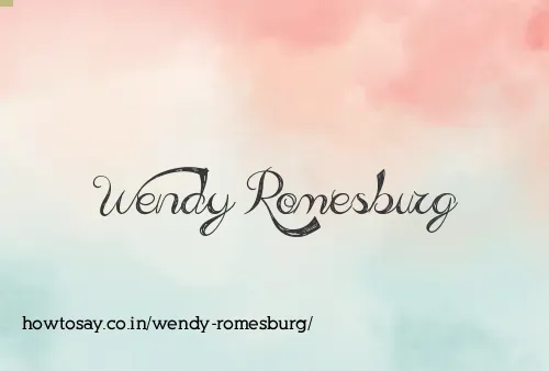 Wendy Romesburg
