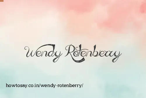 Wendy Rotenberry