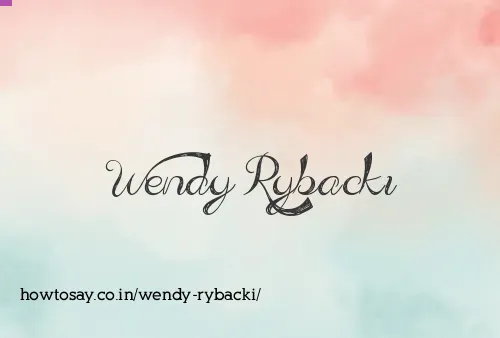 Wendy Rybacki