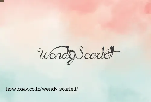 Wendy Scarlett