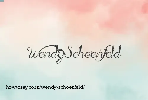 Wendy Schoenfeld