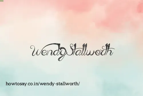 Wendy Stallworth