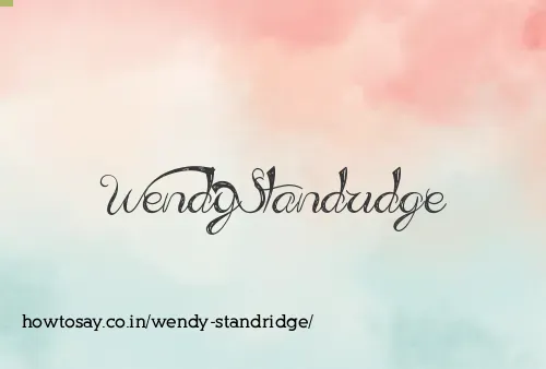 Wendy Standridge