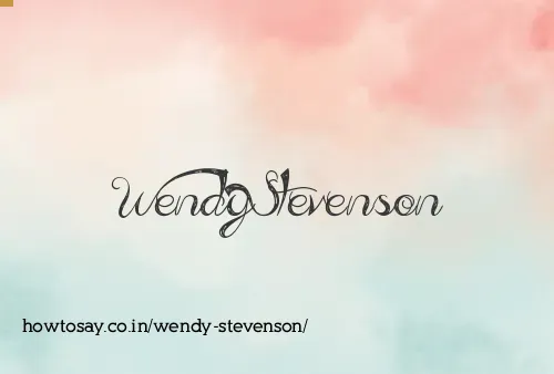Wendy Stevenson