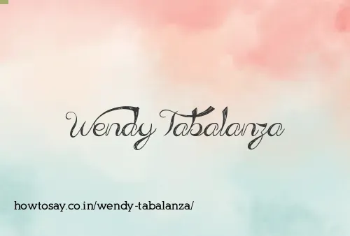 Wendy Tabalanza