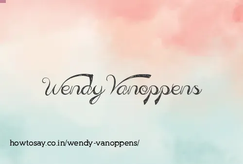 Wendy Vanoppens