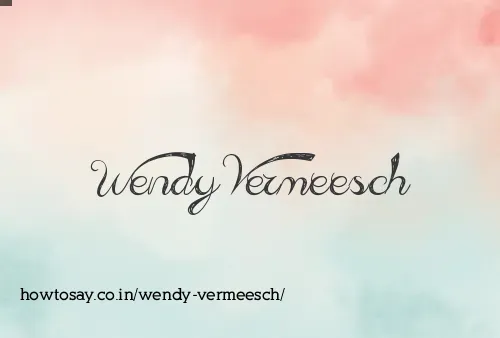 Wendy Vermeesch