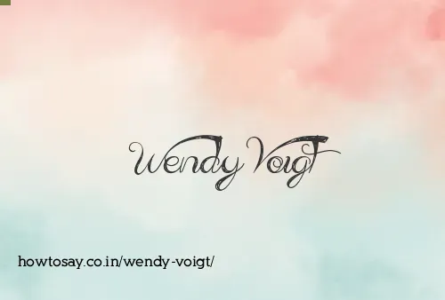 Wendy Voigt