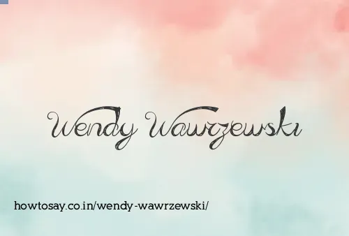 Wendy Wawrzewski
