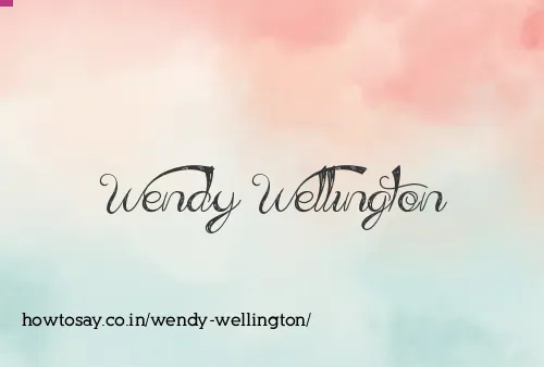 Wendy Wellington