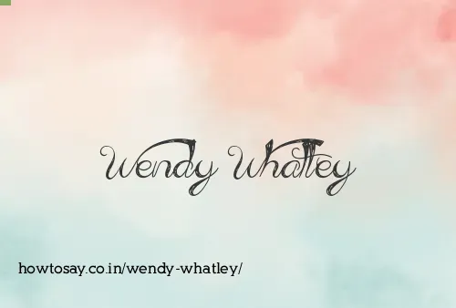 Wendy Whatley