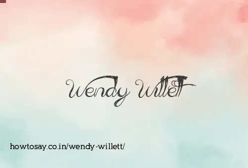 Wendy Willett