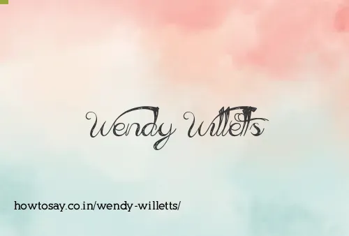Wendy Willetts