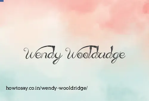 Wendy Wooldridge