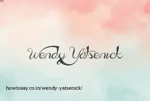 Wendy Yatsenick