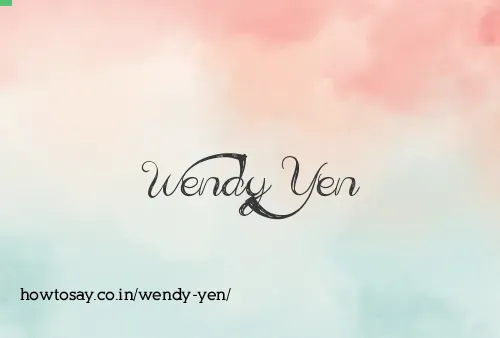 Wendy Yen