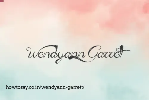 Wendyann Garrett