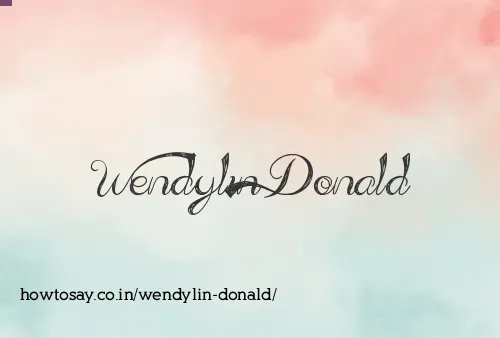 Wendylin Donald