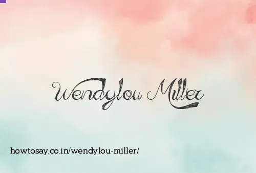 Wendylou Miller