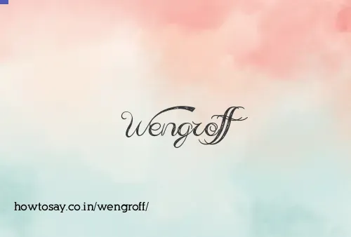 Wengroff