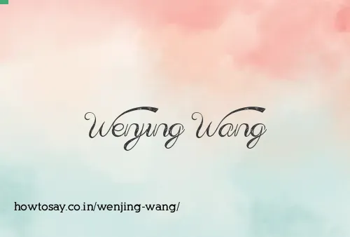 Wenjing Wang