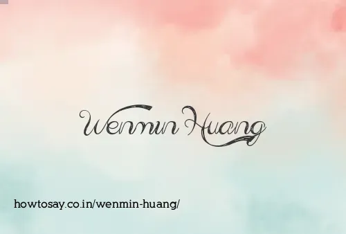 Wenmin Huang