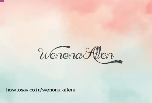 Wenona Allen