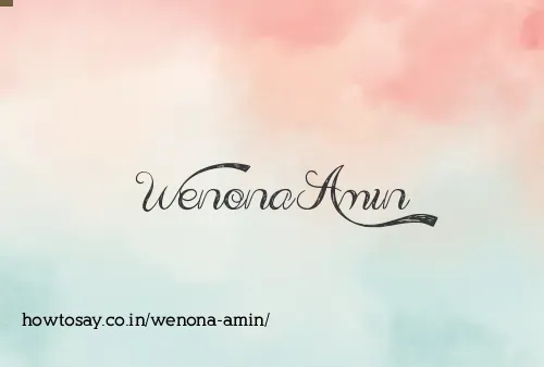 Wenona Amin