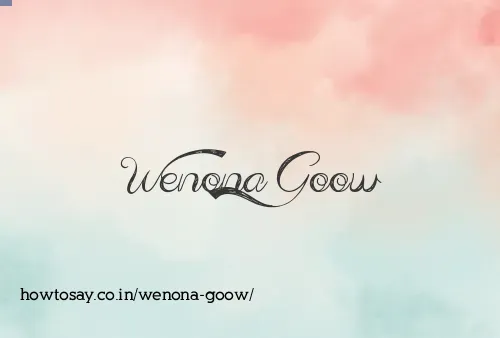Wenona Goow