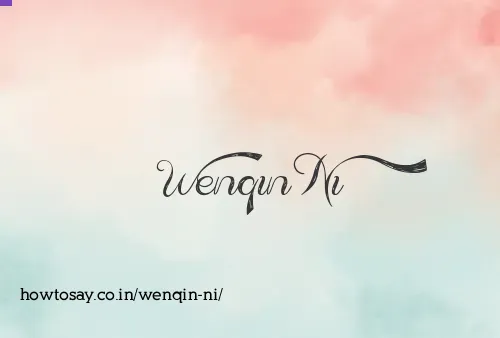 Wenqin Ni