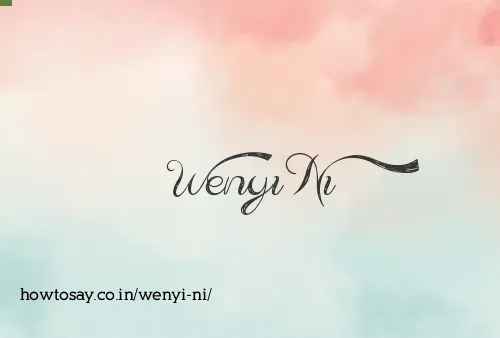 Wenyi Ni