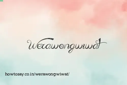 Werawongwiwat