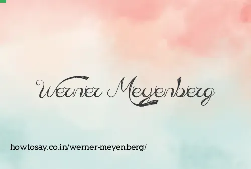 Werner Meyenberg