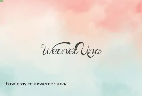 Werner Una