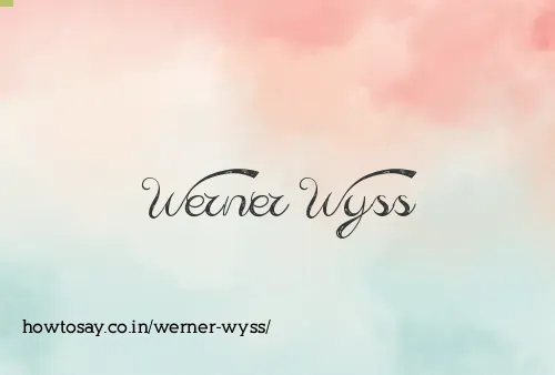 Werner Wyss