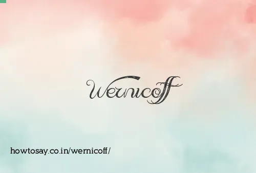 Wernicoff