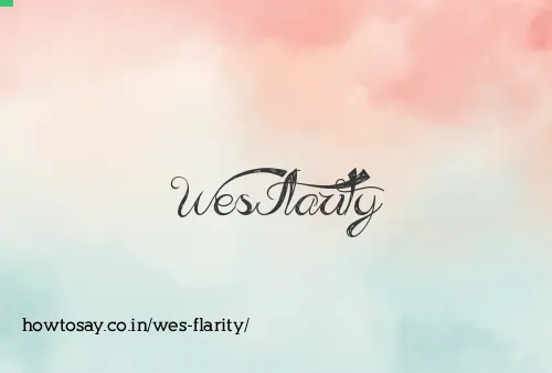 Wes Flarity