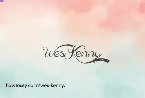 Wes Kenny