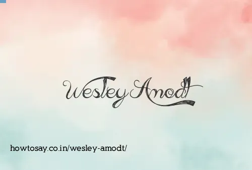 Wesley Amodt