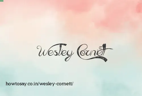 Wesley Cornett