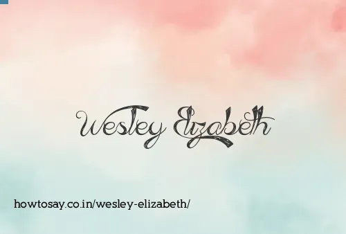 Wesley Elizabeth